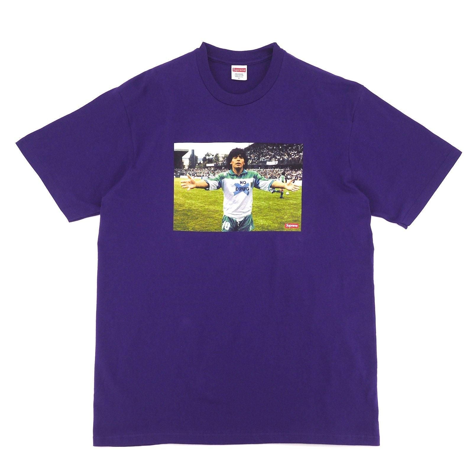Supreme Maradona Tee Purple