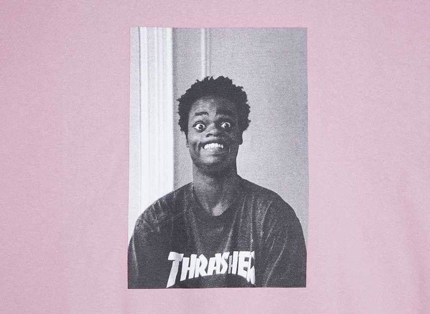 Supreme Thrasher Crewneck Dusty Rose