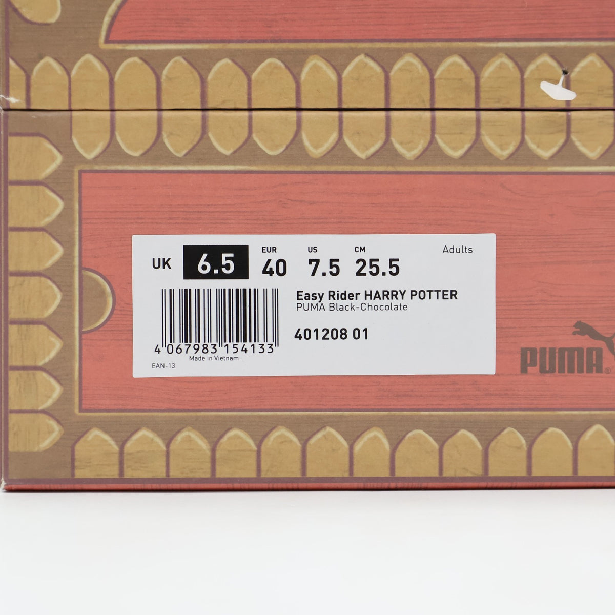 401208-01 Harry Potter Puma Easy Rider Hogwarts (Men's)
