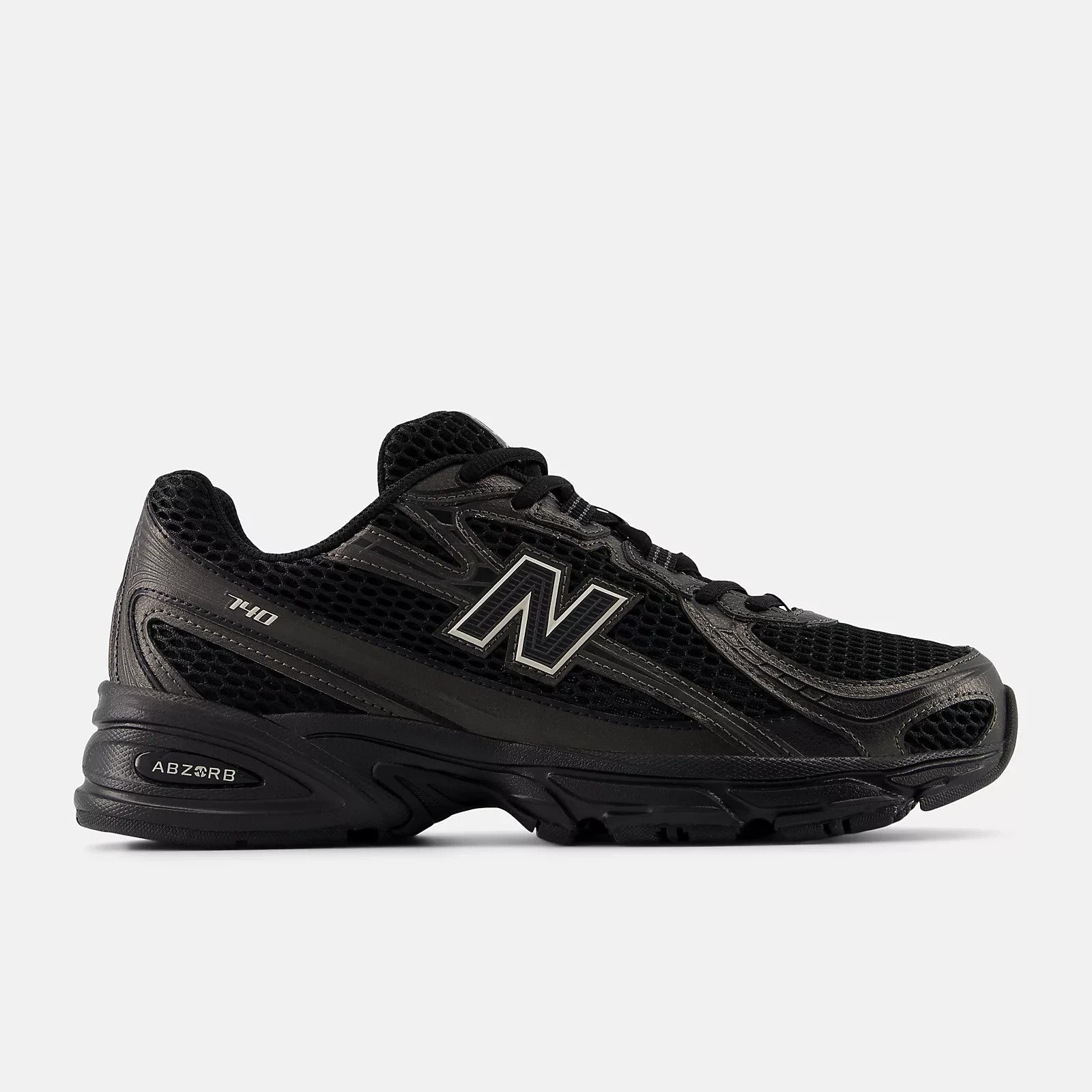 U740BR2 New Balance 740 Black Bisque Black Metallic (Men's)