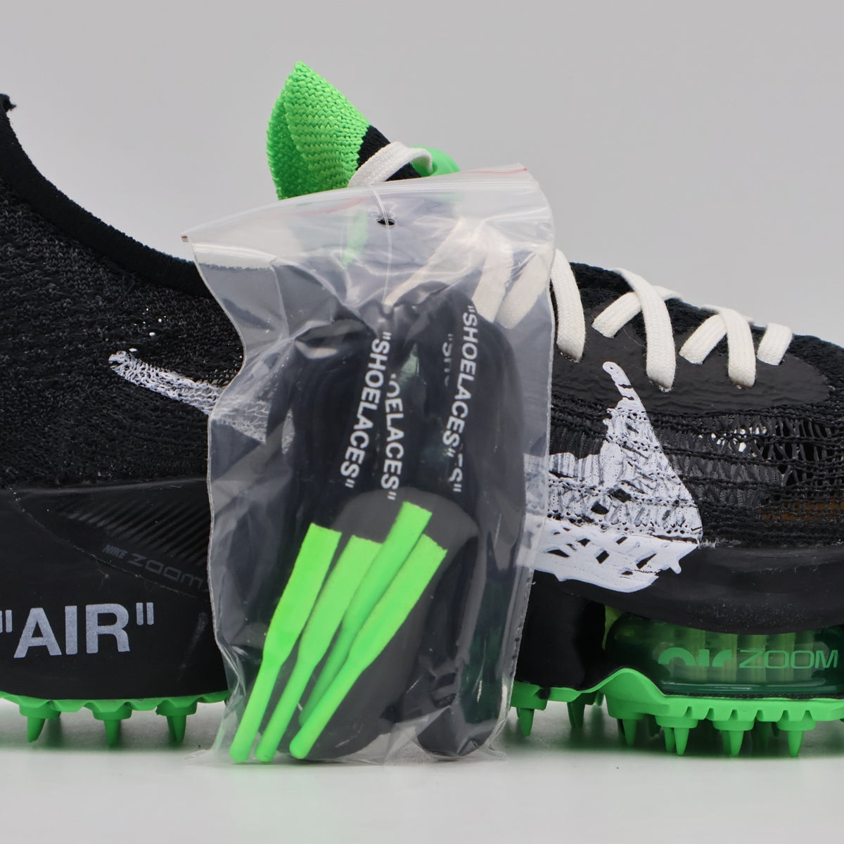 CV0697-001 Off-White Nike Air Zoom Tempo Next% Flyknit Black (Men's)
