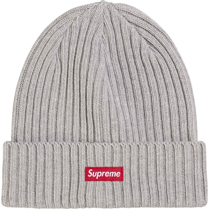 Supreme Overdyed Beanie (26SS) Heather Grey