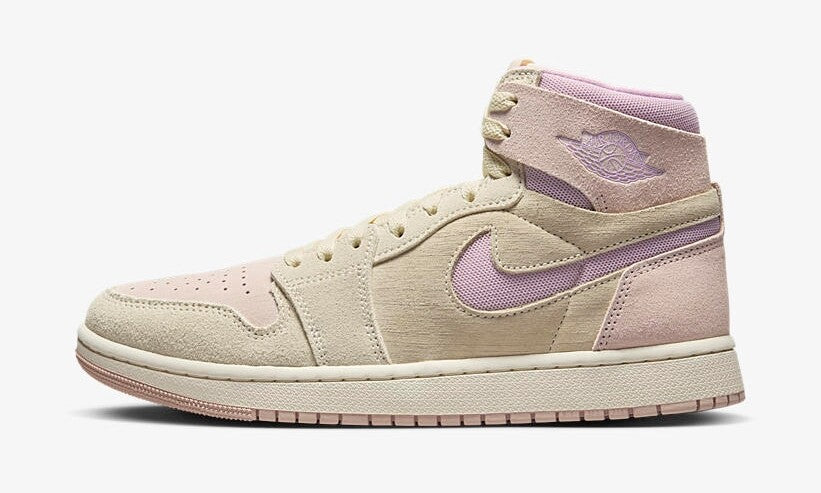 DV1305-100 Nike Air Jordan 1 Zoom CMFT 2 Particle Beige Plum Chalk (Women's)
