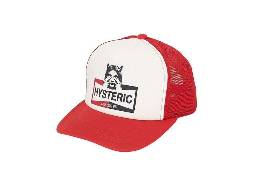 HYSTERIC GLAMOUR Hysteric Unlimited Mesh Cap Red
