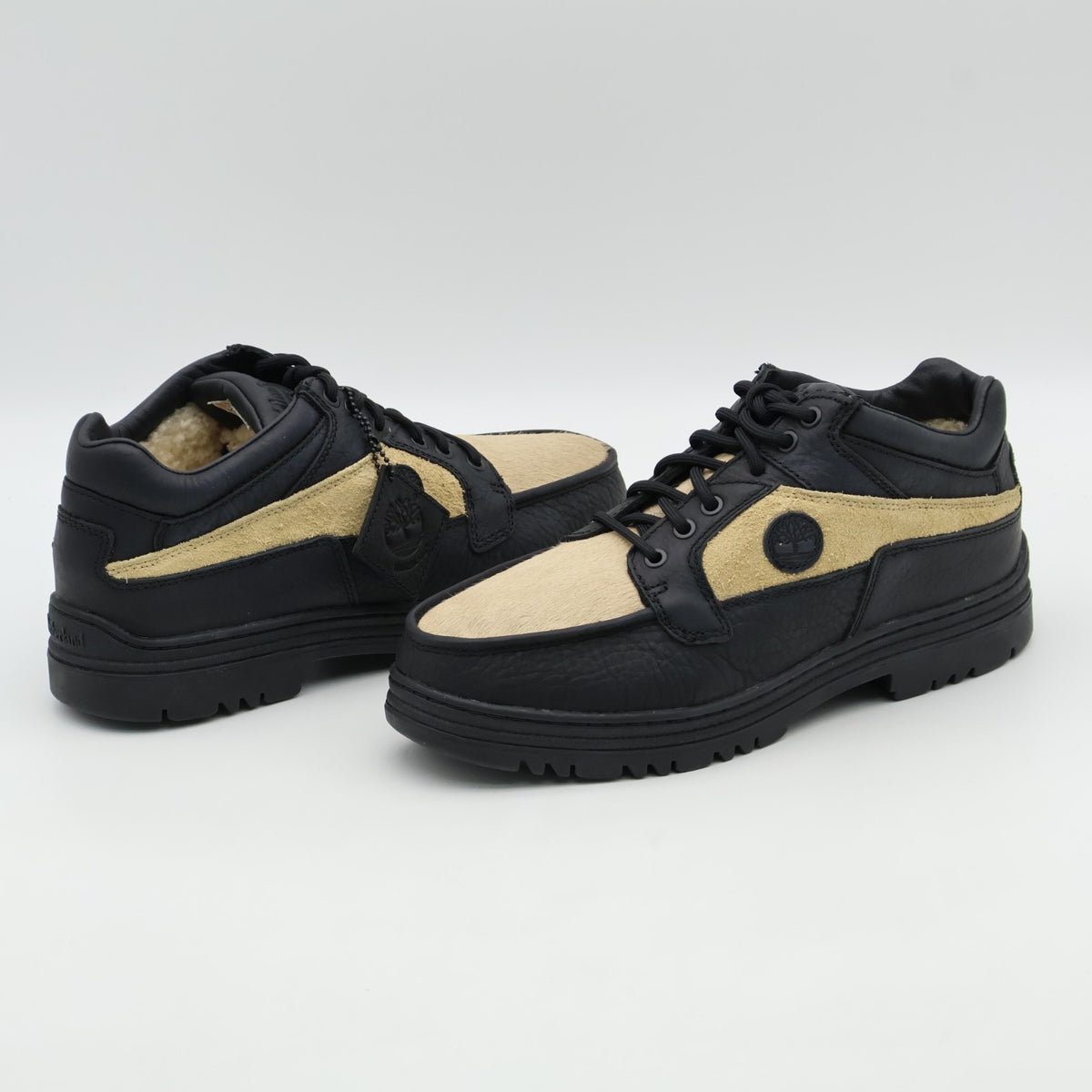 TB0A44AGW02 the Apartment Timberland Heritage Moc Toe Mid Beige Black (Men's)