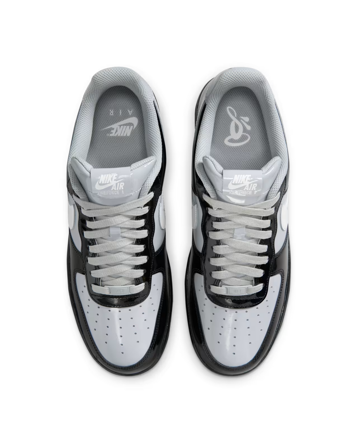 IO9974-010 Central Cee Ã Nike Air Force 1 Low Black Light Smoke Grey (Men's)