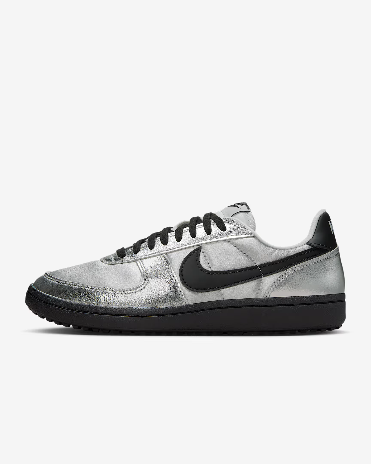 HQ7397-001 Nike  Field General Metallic Silver Photon Dust White Black (Women's)