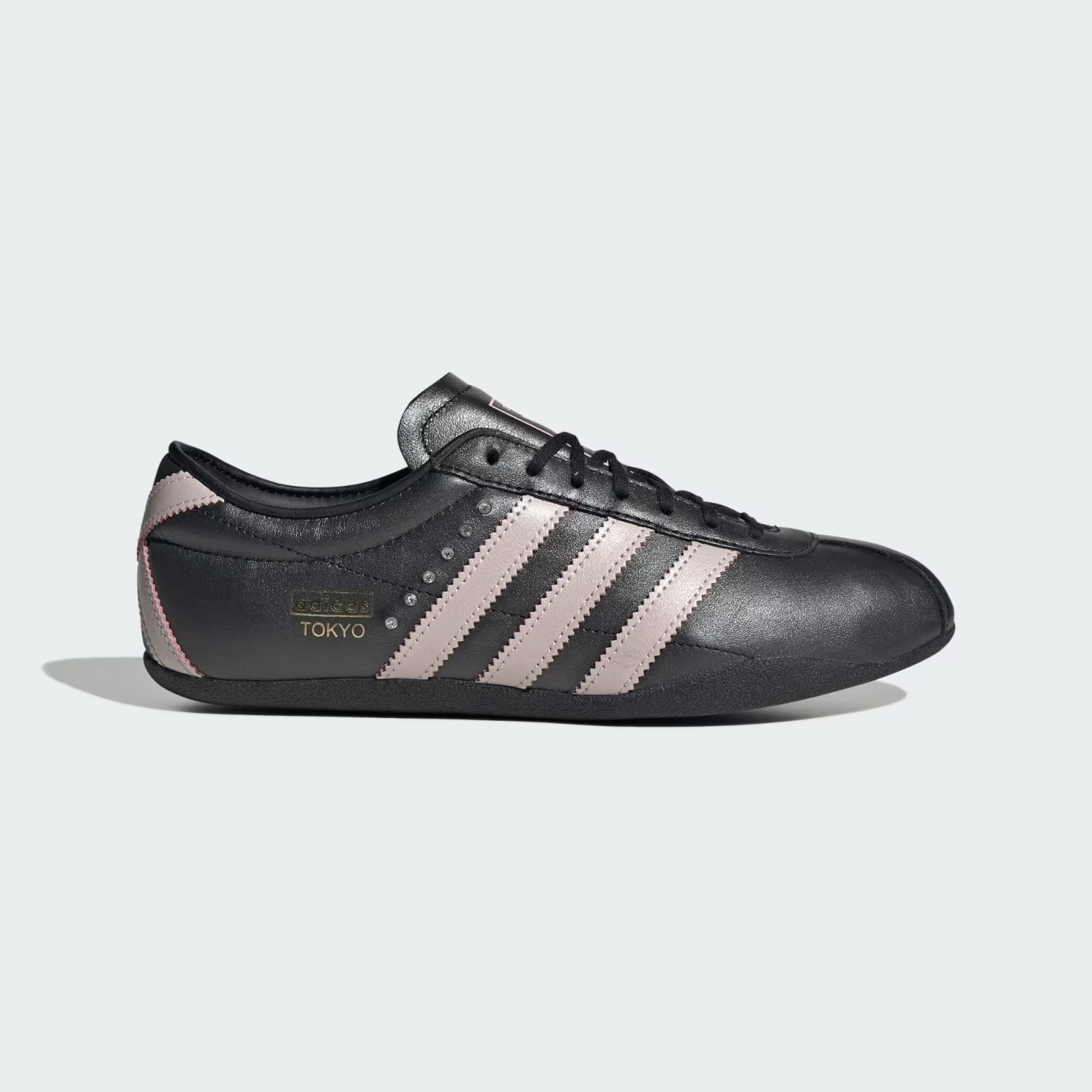LA3432 adidas Tokyo "Core Black/Sandy Pink Met" (Women's)