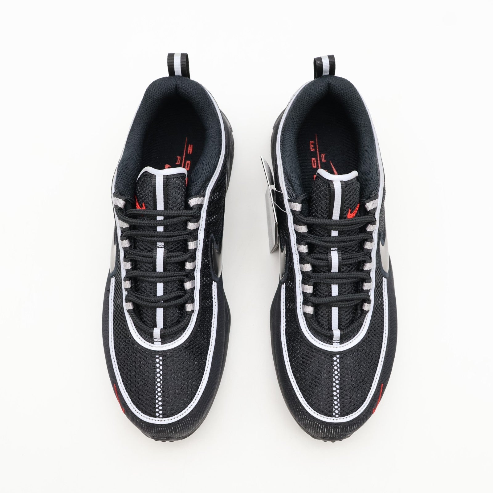 HF9117-002 Nike Air Zoom Spiridon SP Black and Sport Red (Men's)