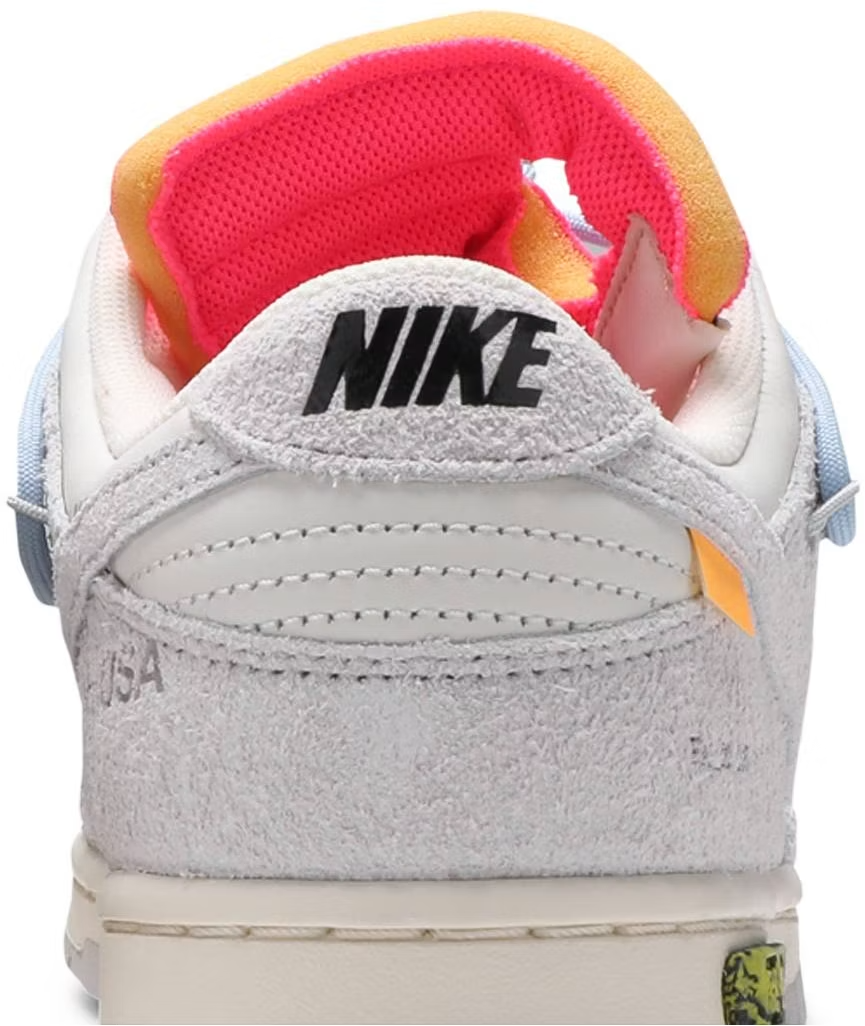 DJ0950-113 Off-White Ã Nike Dunk Low 1 of 50 "Lot.38" (Men's)