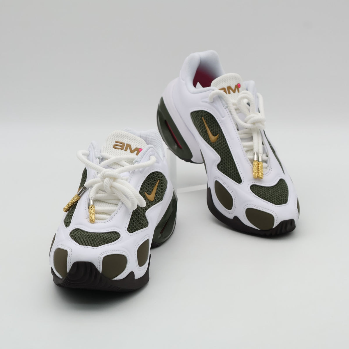 HV9928-100 Veneda Carter Ã Nike Air Max Muse White Cargo Khaki (Women's)