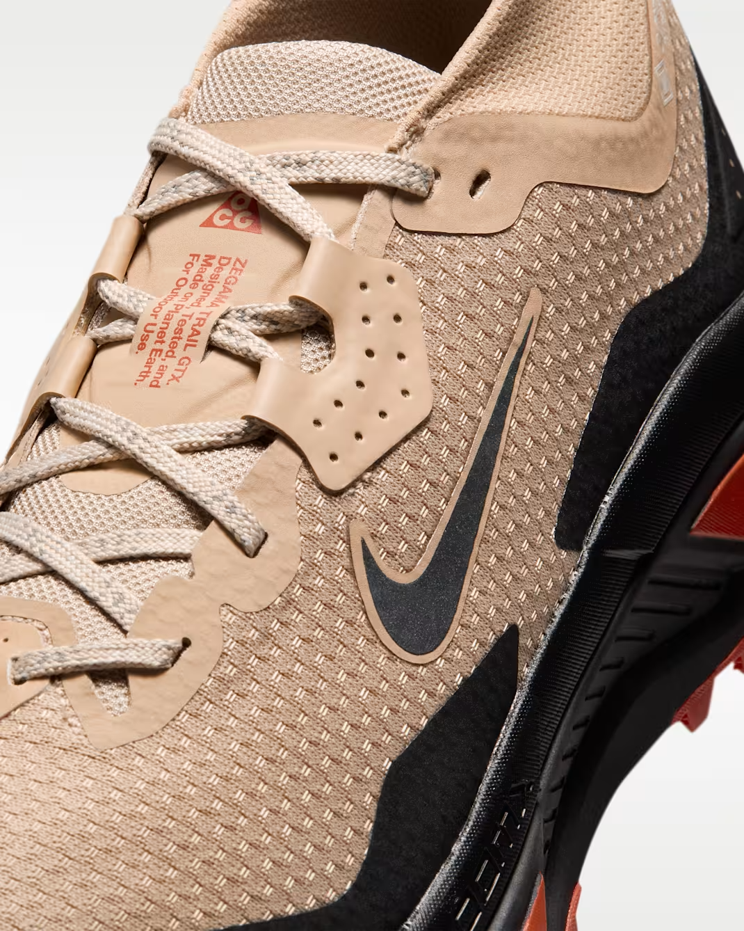 IO7932-200 Nike ACG Zegama Trail GORE-TEX "Linen/Light Crimson" (Men's)