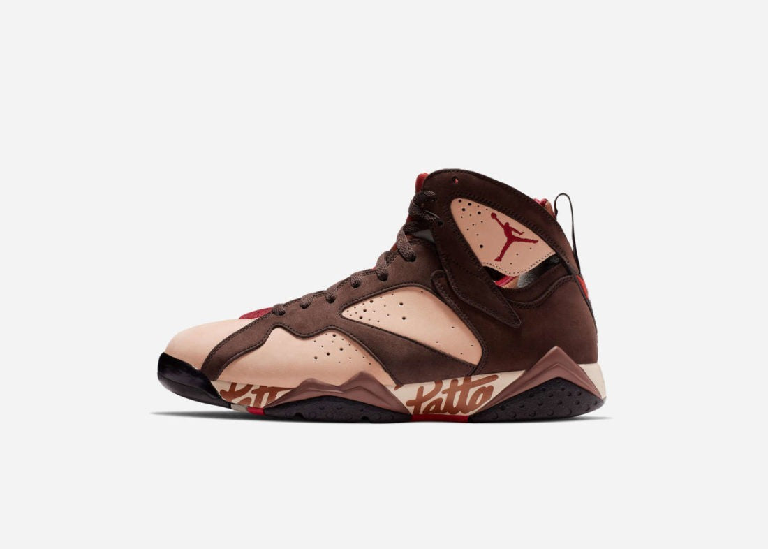 AT3375-200 Patta Ã Nike Air Jordan 7 OG "Brown" (Men's)