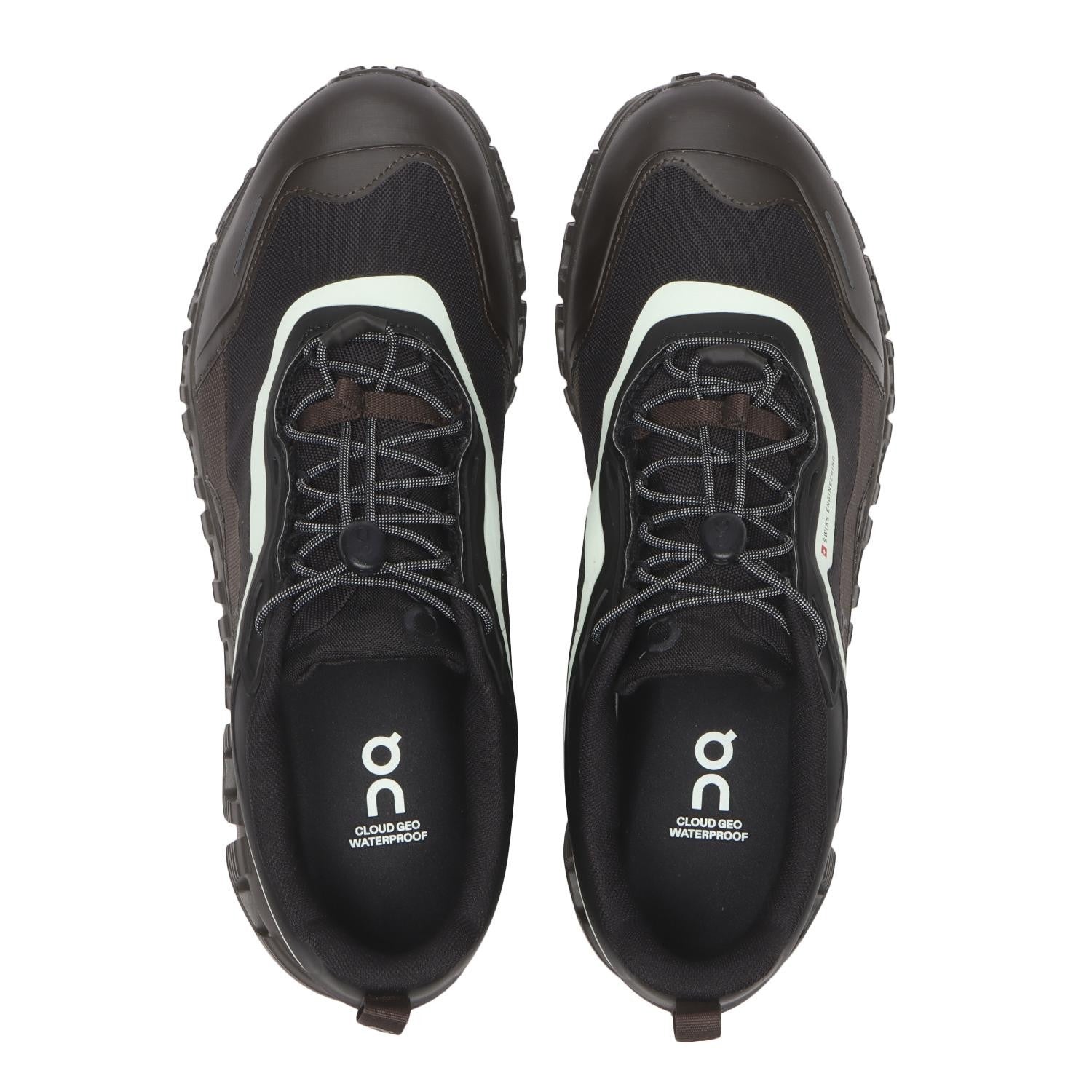 3MG10422535 On Cloud 6 Geo Waterproof Black/Lima (Men's)