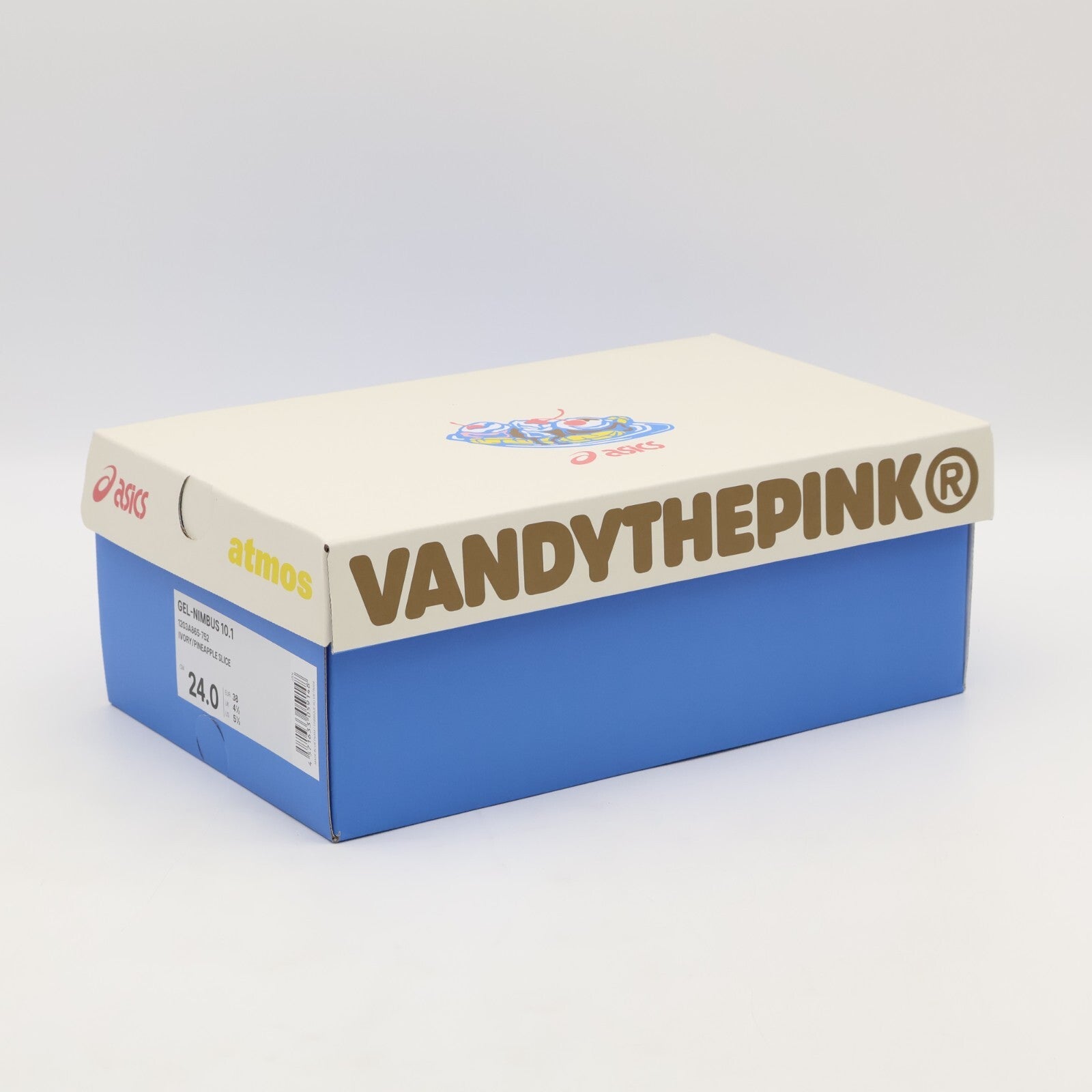 1203A865-752 VANDY THE PINK atmos Asics Gel-Nimbus 10.1 Ivory Pineapple (Men's)