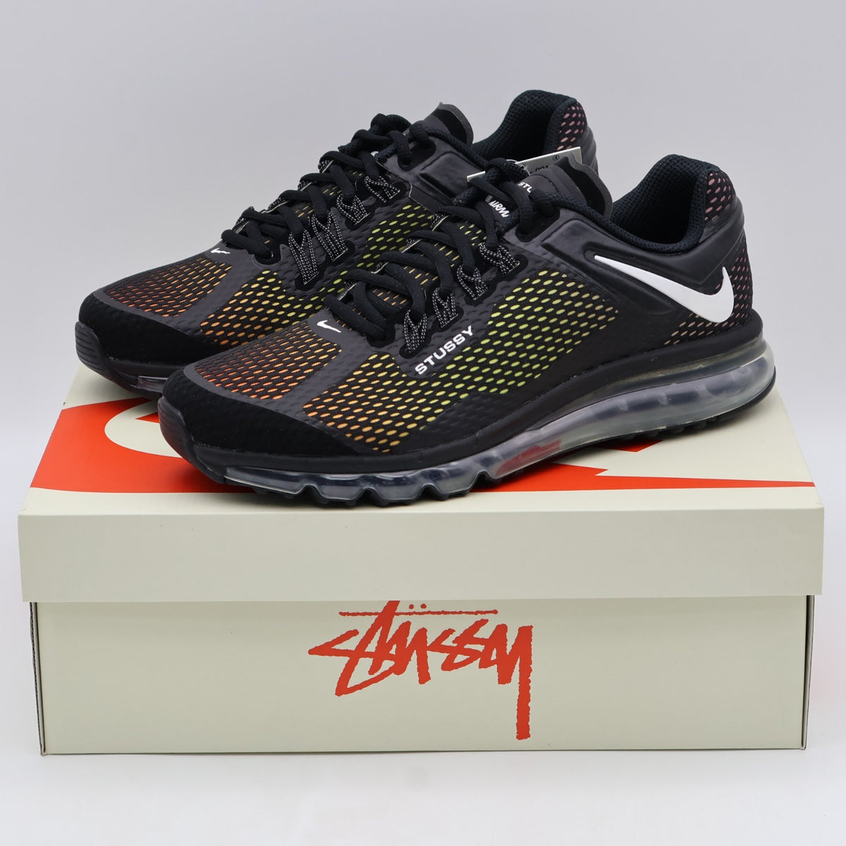 DO2461-001 Stussy Nike Air Max 2013 Black (Men's)