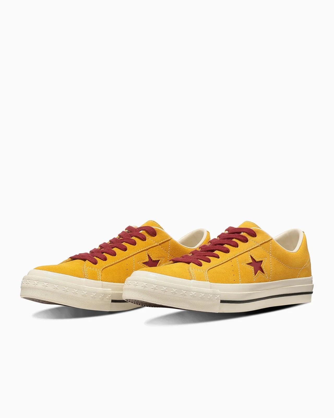 33703190 Converse One Star Aged Suede "Gold/Red" (Men's)