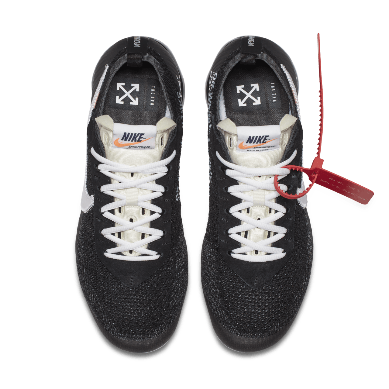 AA3831-001 Off-White Ã Nike Air Vapormax  The Ten (Men's)