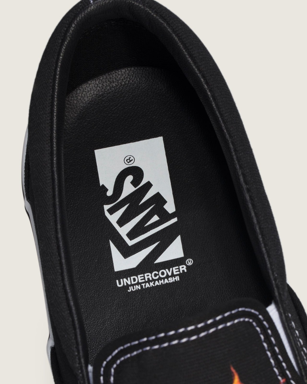 VN000Z0ZBLK UNDERCOVER Ã OTW by Vans Classic Slip-On "Black/White" (Men's)