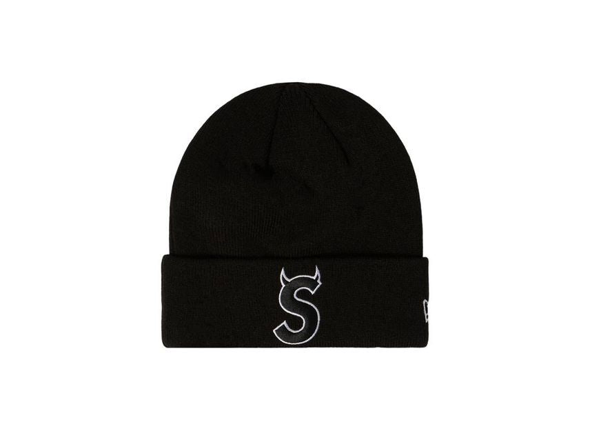 Supreme New Era S Logo Beanie Black (22FW)