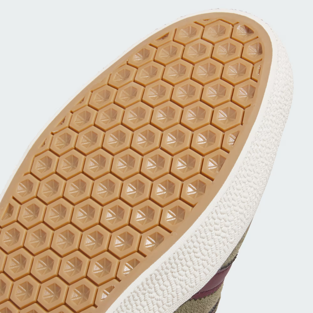 KI3205 adidas Gazelle ADV Olive Strata Maroon (Men's)