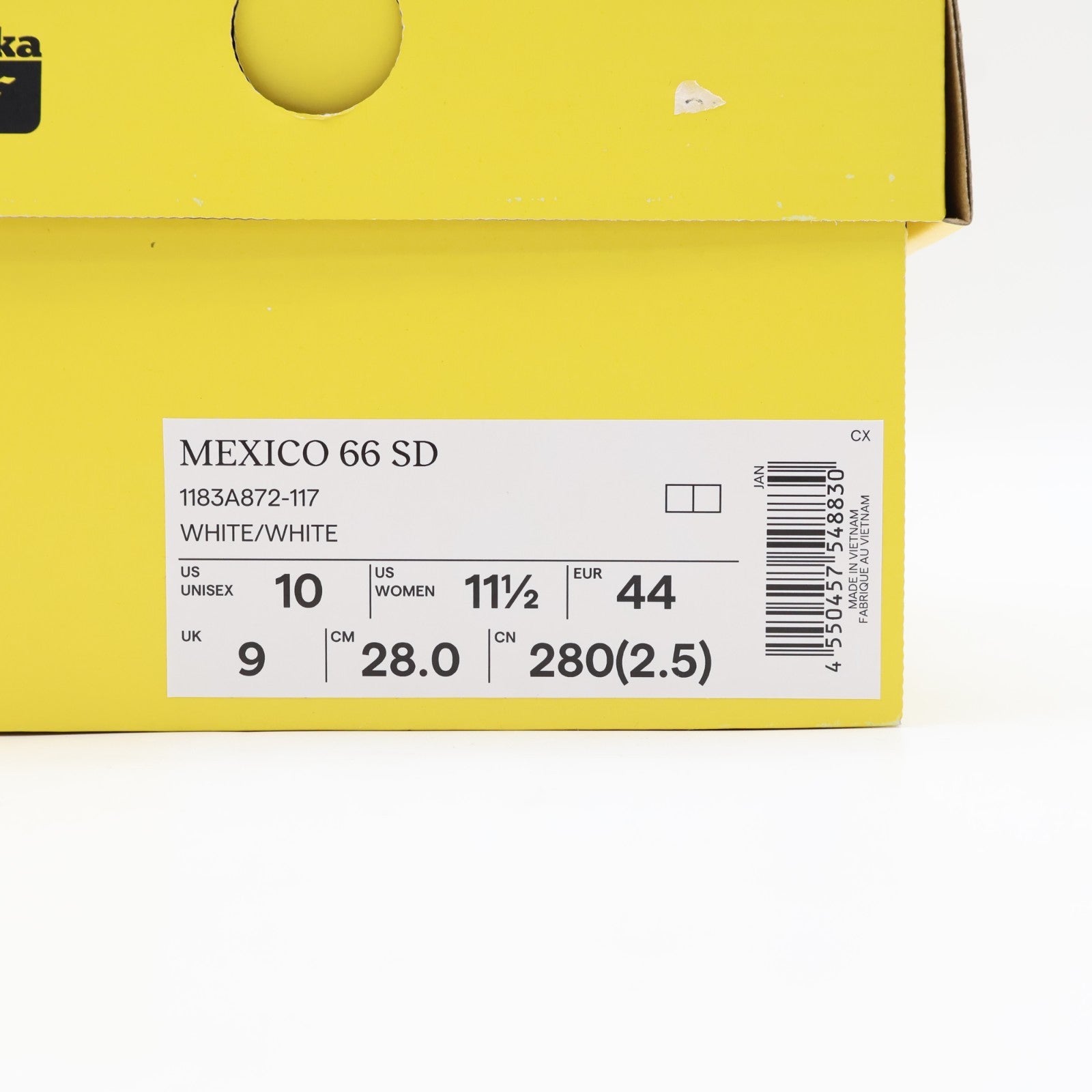 1183A872-117 Onitsuka Tiger Mexico 66 SD White (Men's)