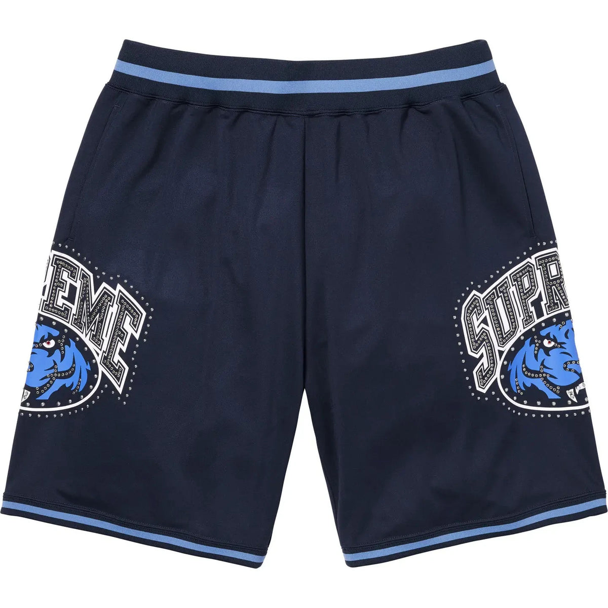 Supreme Studded Basketball Short Navy