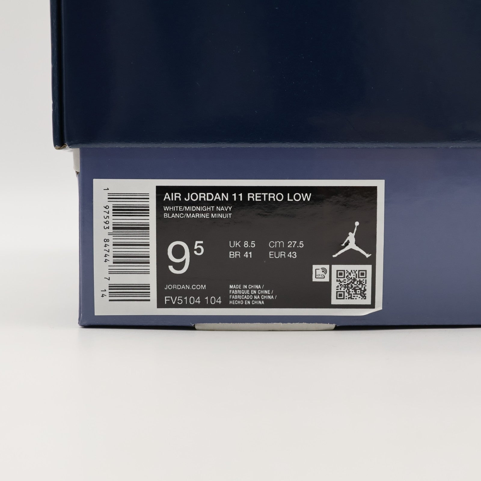 FV5104-104 Nike Air Jordan 11 Retro Low Diffused Blue (Men's)