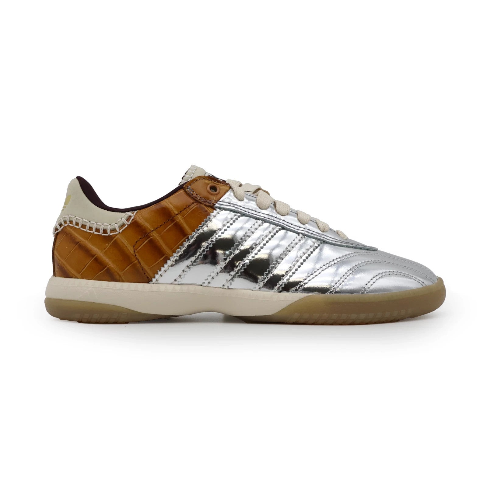 IH5777 Wales Bonner adidas Originals MN Samba Silver Metallic Easy Yellow (Men's