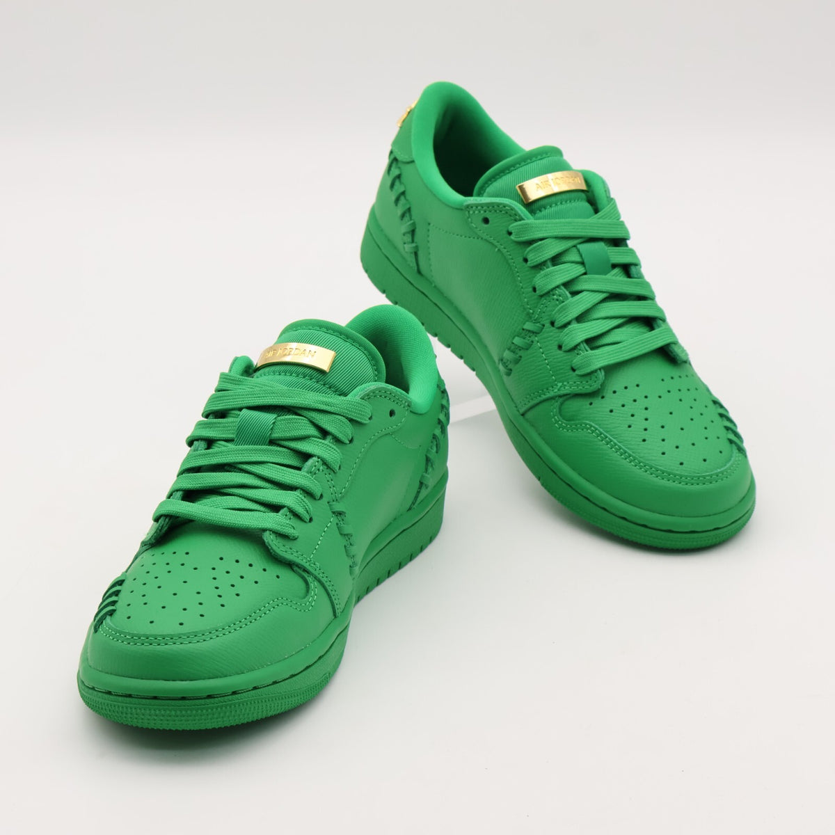 FN5032-300 Nike Air Jordan 1 Low MM Lucky Green Metallic Gold (Women's)