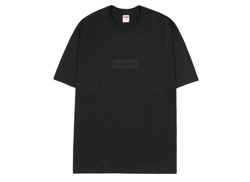 Supreme Tonal Box Logo Tee Black