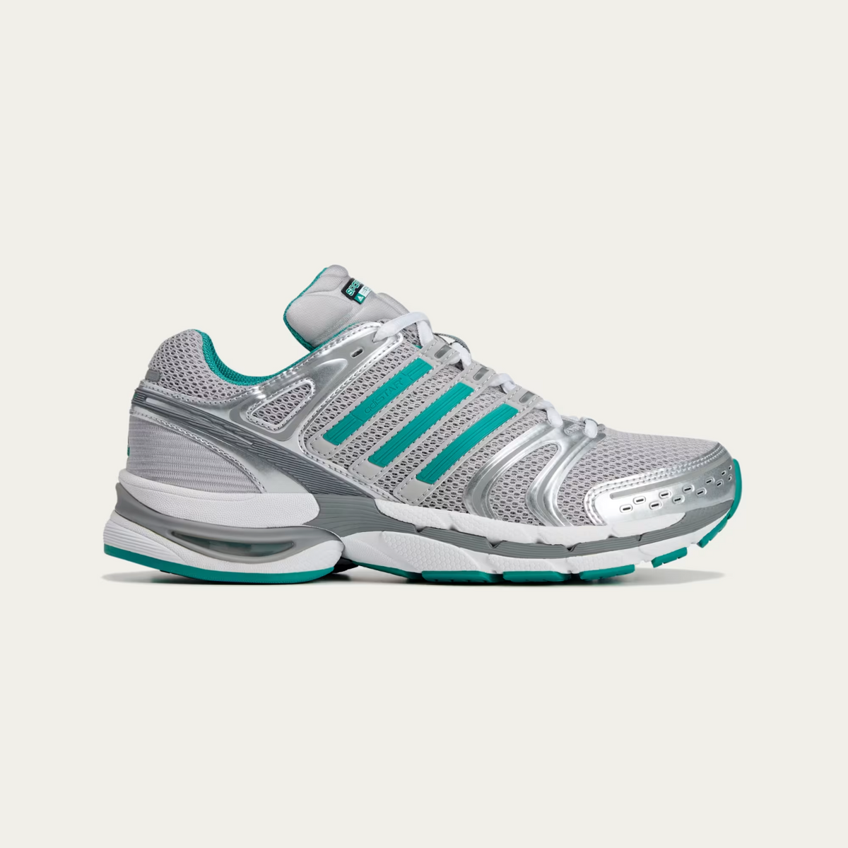 IH9708 Sporty Rich adidas Originals Adistar Control 5 Grey Two Pure Teal (Men's)