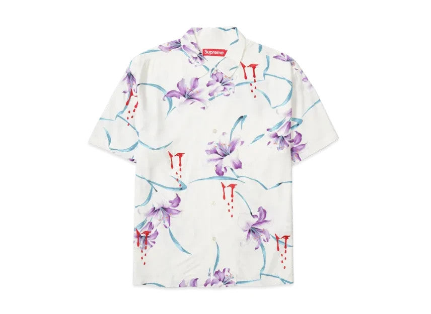Supreme AOI Lilies S/S Shirt "White"