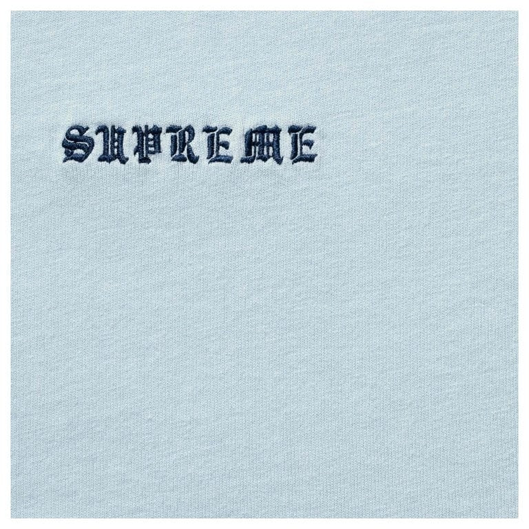 Supreme Washed S/S Top Light Blue