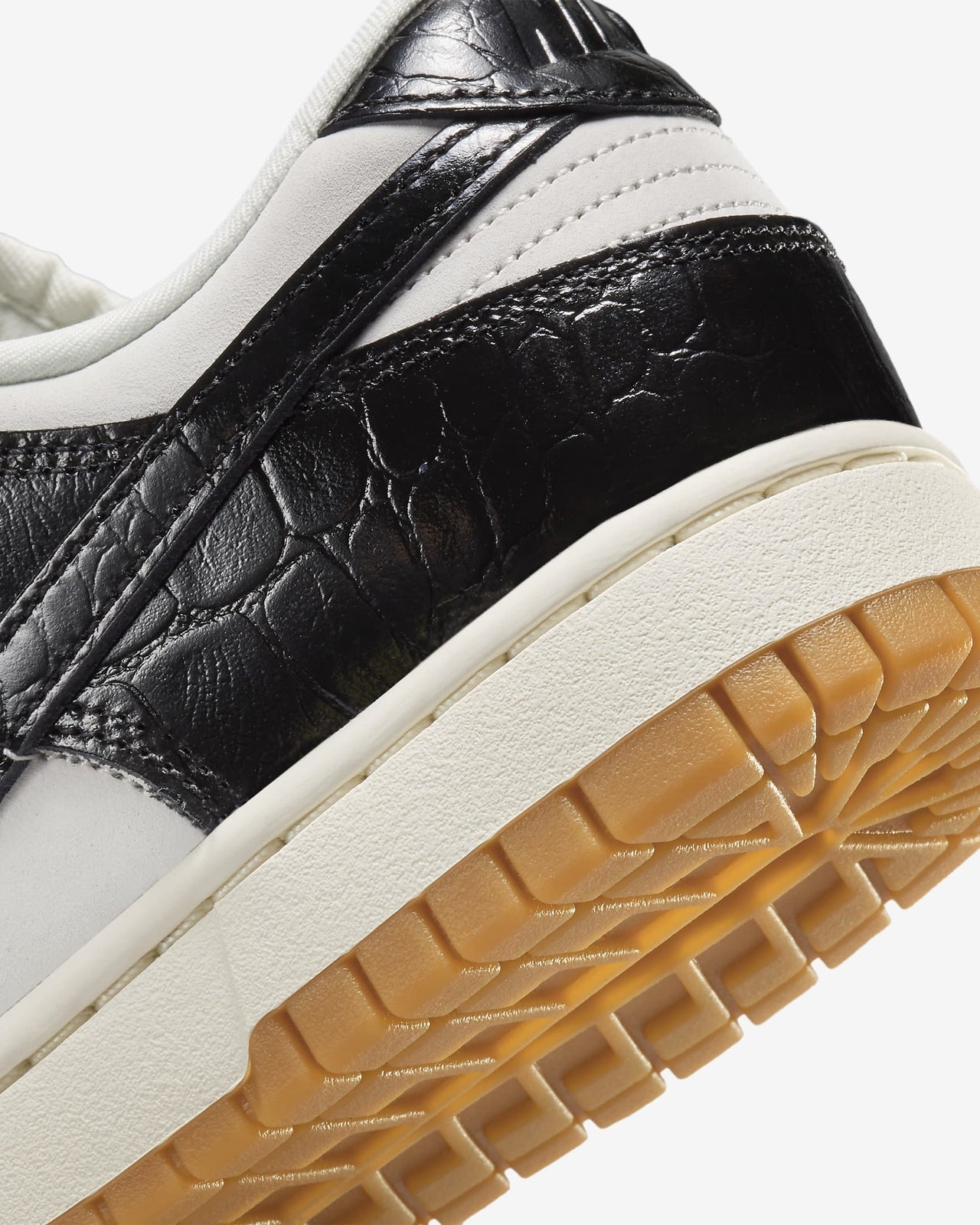 FJ2260-003 Nike Dunk Low Black Croc (Women's)