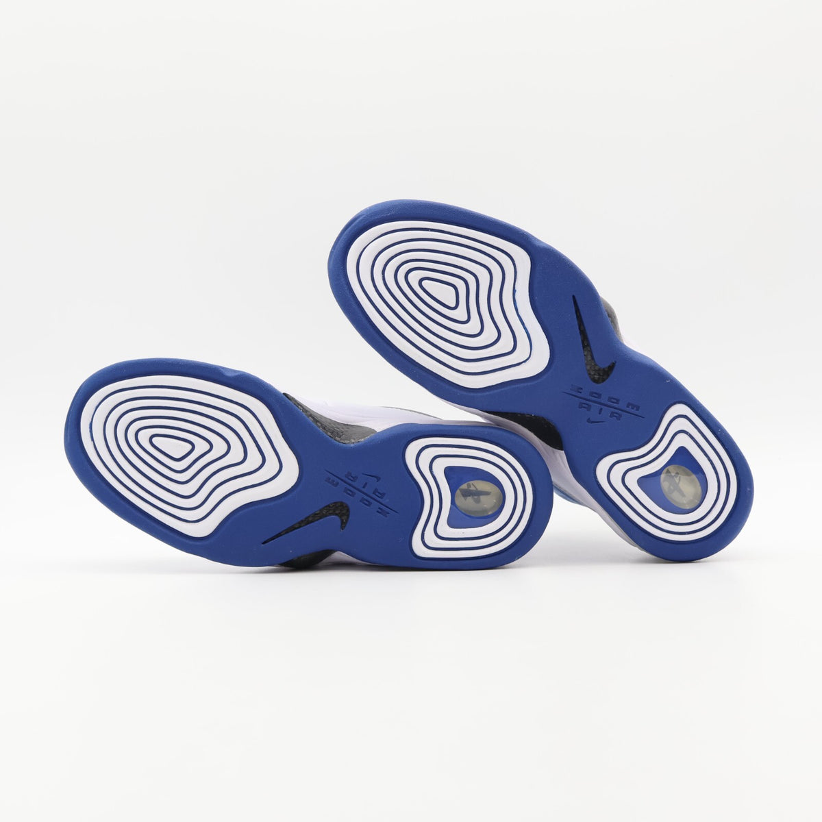 FN4438-400 Nike Air Penny 2 Atlantic Blue Black Metallic Silver White (Men's)