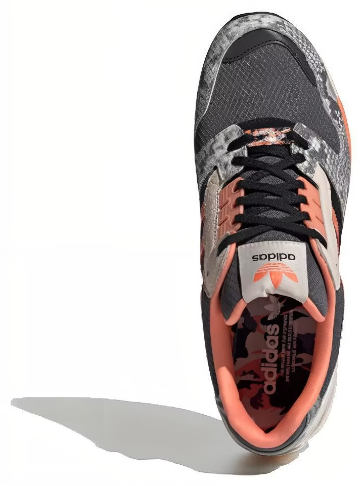 FW9783 adidas ZX 8000 "Grey Six/Semi Coral" (Men's)
