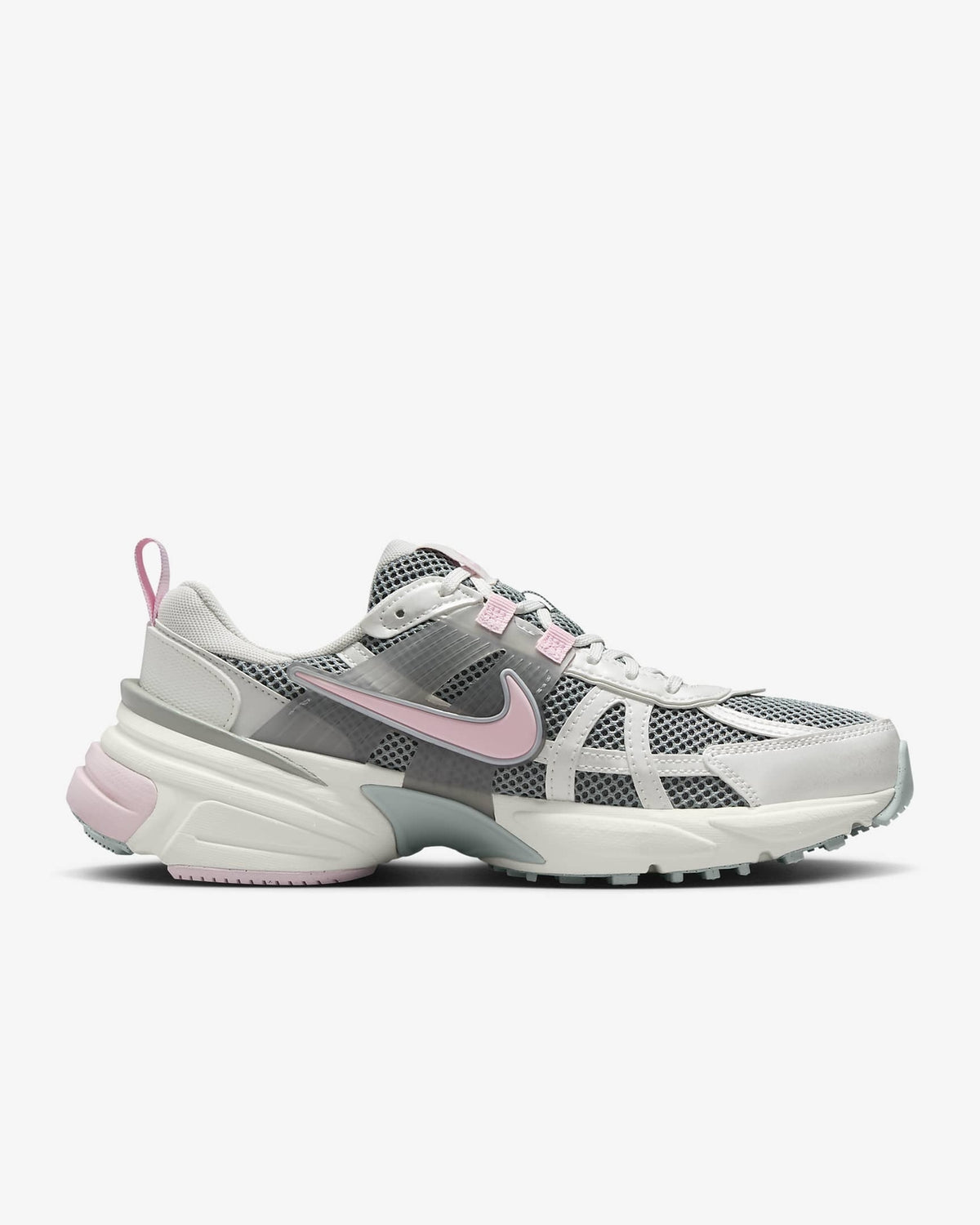 HQ4046-001 Nike V2K Run Light Pumice Photon Dust Metallic Summit White (Women's)