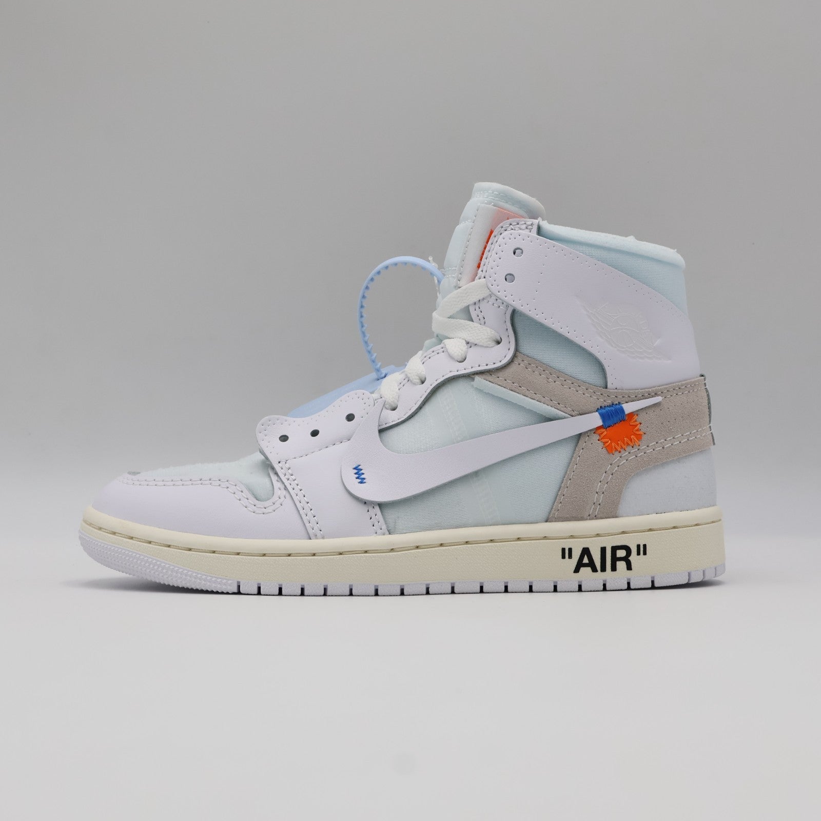 AA3834-100 Virgil Abloh Archive (V.A.A.) Nike Air Jordan 1 Retro High OG (Men's)
