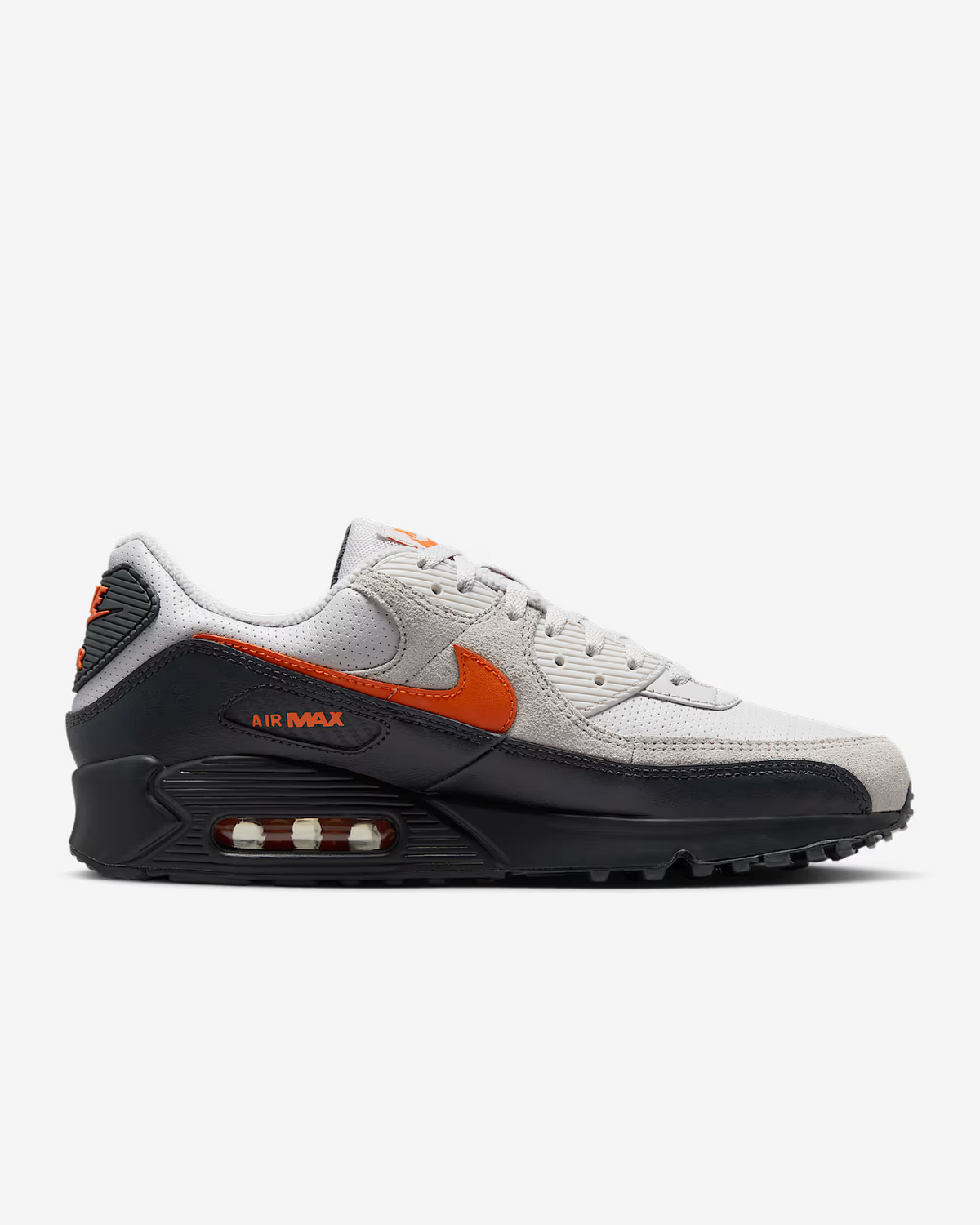 IF0670-003 Nike Air Max 90 Total Orange Vast Grey (Men's)