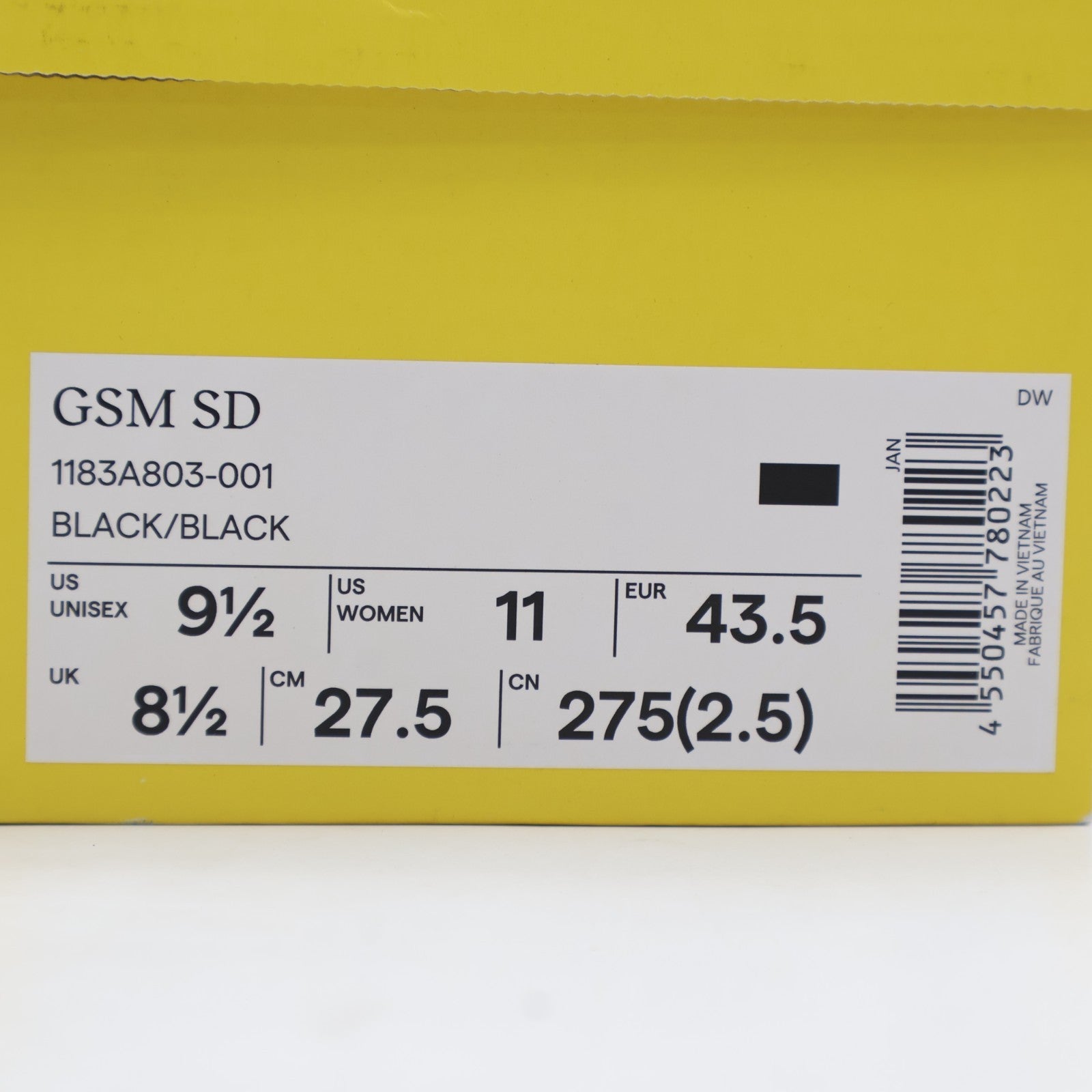 1183A803-001 Onitsuka Tiger GSM SD Black (Men's)