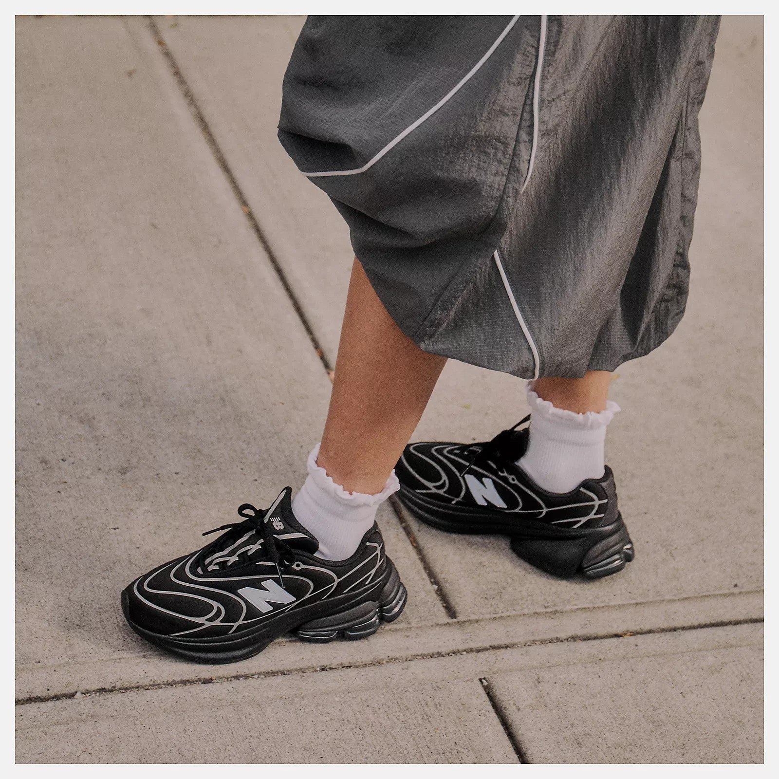 U50307G4 New Balance 5030 "Black/Silver Metallic" (Men's)