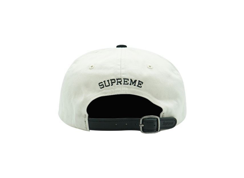 Supreme 2-Tone S Logo 6-Panel Stone
