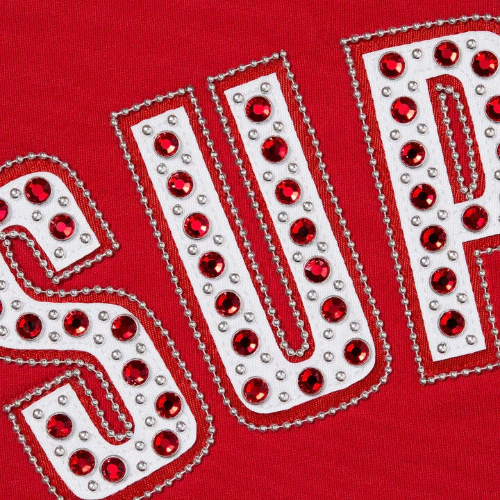 Supreme B.B. Simon Zip Up Hooded Sweatshirt Red