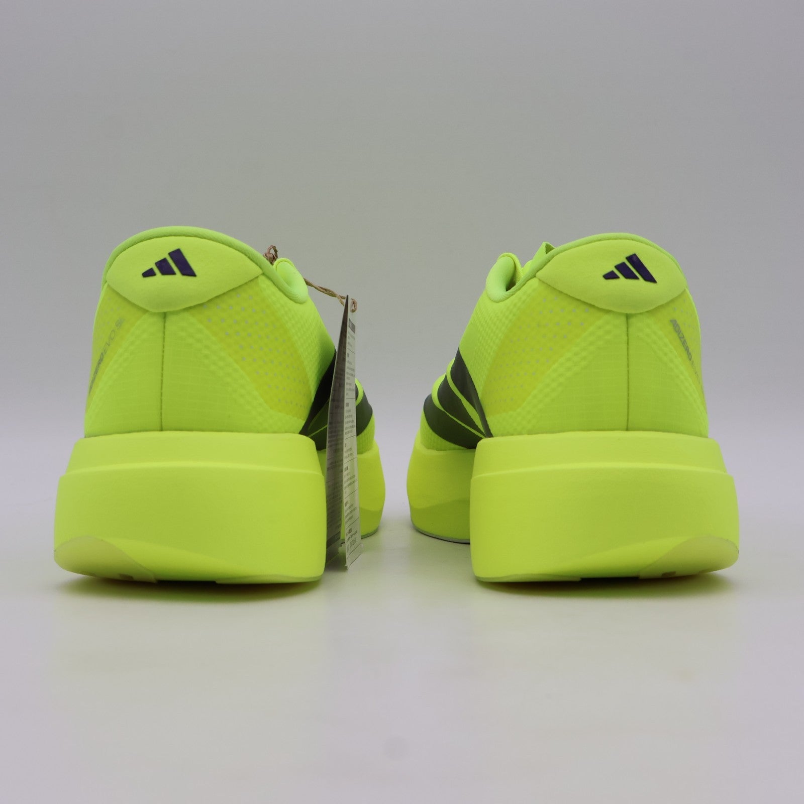 JR2024 adidas Adizero Evo SL Solar Yellow Aurora Plum Powder Plum (Men's)