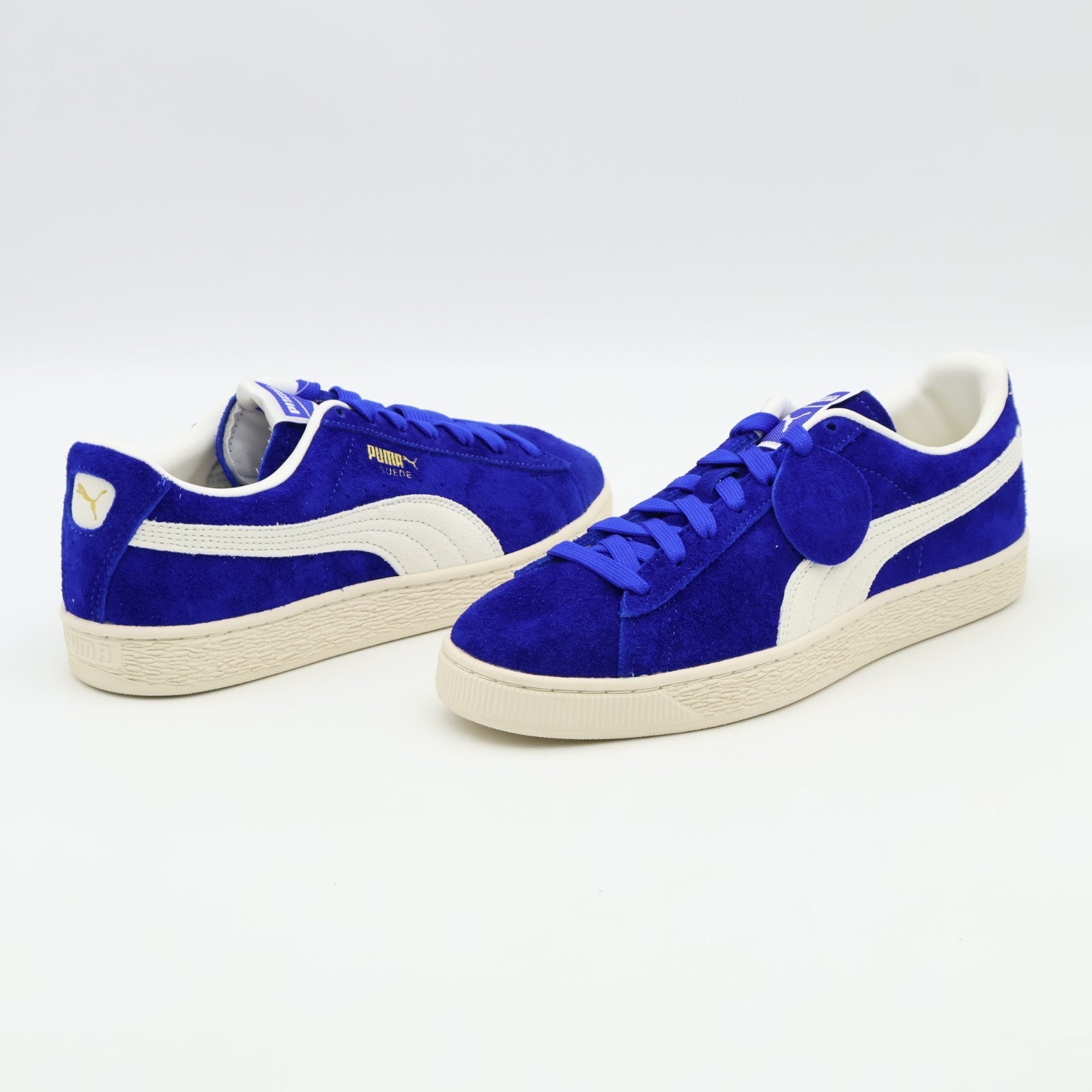 403702-01 Puma Suede Charles F Stead 3 Clyde Royal Puma White (Men's)