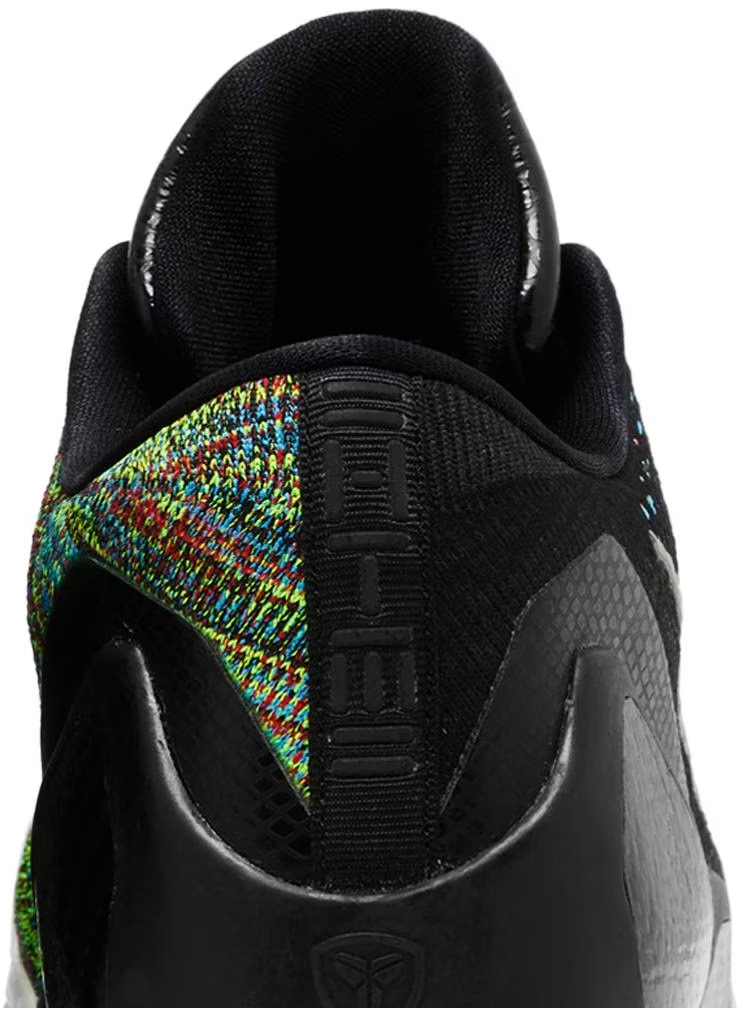 698595-009 Nike Kobe 9 Elite PRM Low HTM Milan "Black/Multi-Color" (Men's)