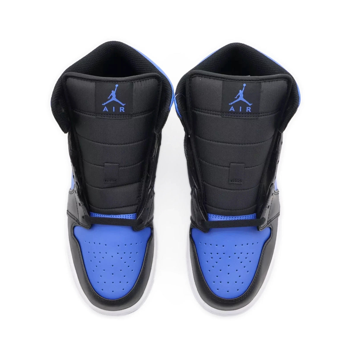 DQ8426-042 Nike Air Jordan 1 Mid Black White Royal Blue (Men's)