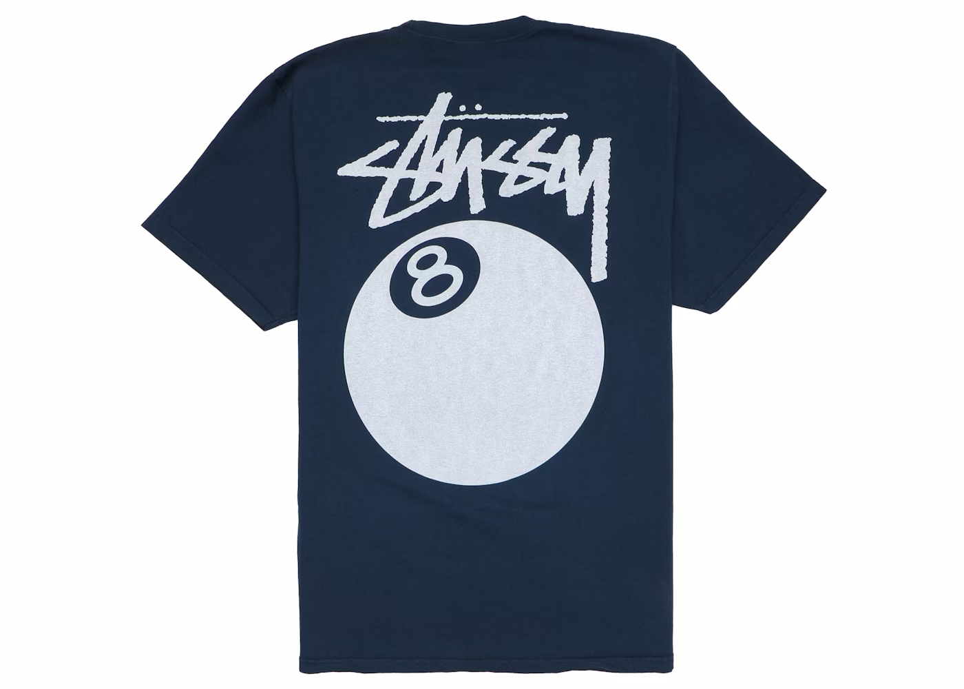 Stussy 8 Ball Tee Pigment Dyed Navy