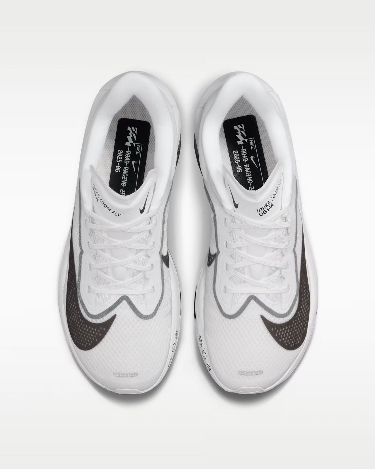 FN8455-100 Nike Zoom Fly 6 "White/Smoke Grey/Black" (Women's)